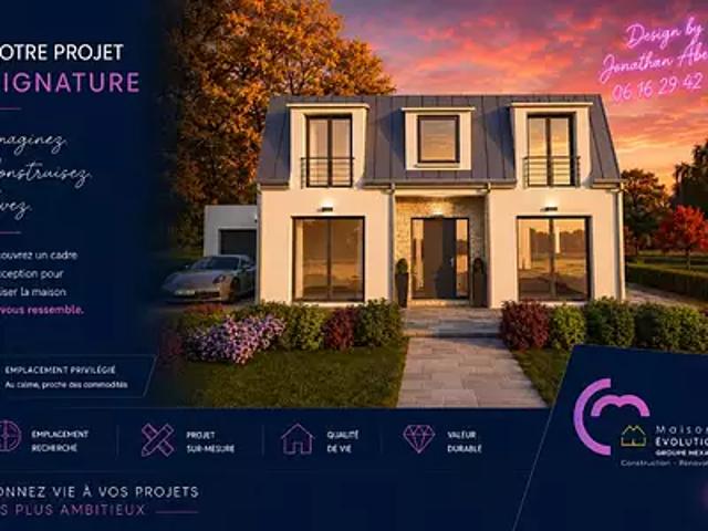 Tigery 91250 Programme neuf maison neuf à vendre 6 pièces