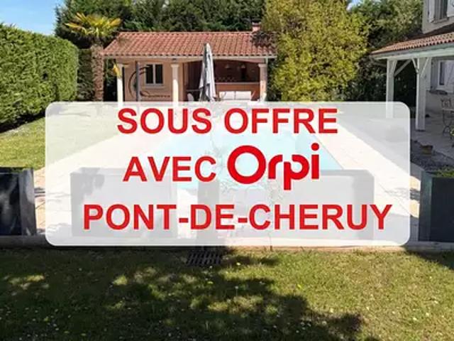 Tignieu Jameyzieu 38230 Achat / Vente maison 4 pièces t4 piscine cave