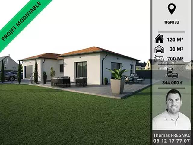 Tignieu Jameyzieu 38230 Programme neuf maison neuf à vendre 4 pièces
