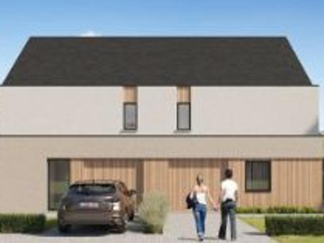 Tijdloze, halfopen woning