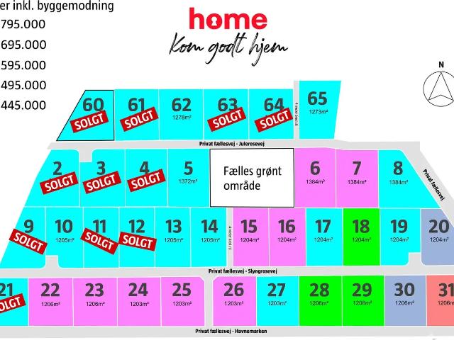 Til salg: Enghavevej 9G, Eskebjerg Fritidsgrund på 1723 m² Boligsiden
