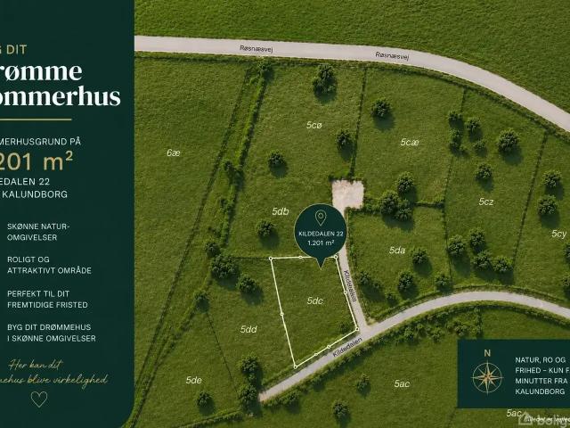 Til salg: Kildedalen 22, Kalundborg Fritidsgrund på 1201 m² Boligsiden