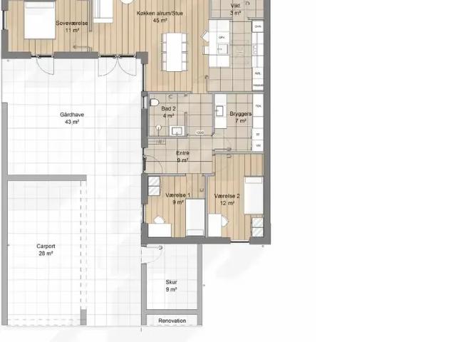 Til salg: Natskyggen 5, Billund Rækkehus på 151 m² Boligsiden