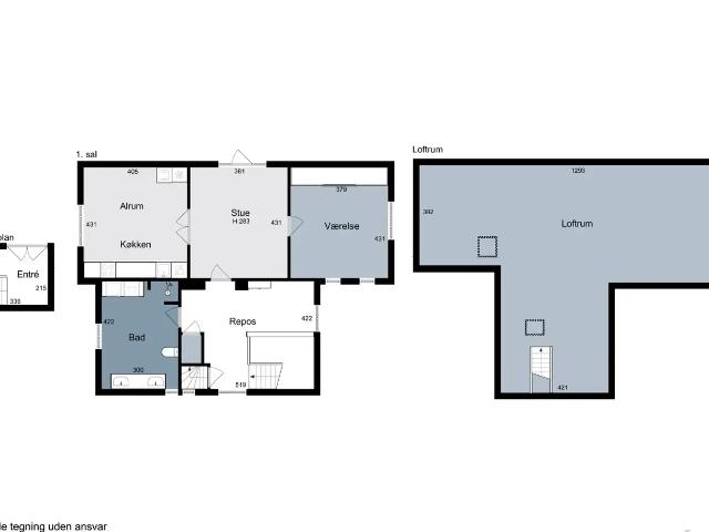 Til salg: Overgade 70, 1. Odense C Villalejlighed på 125 m² Boligsiden