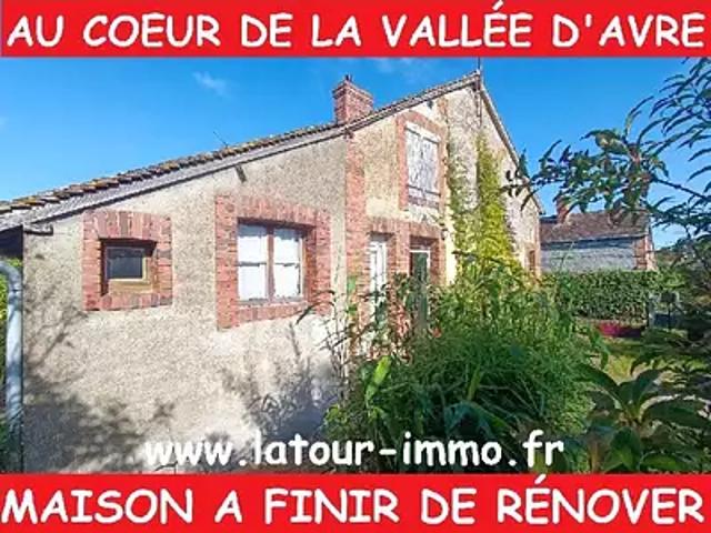 Tillières sur Avre 27570 Achat / Vente maison 3 pièces t3