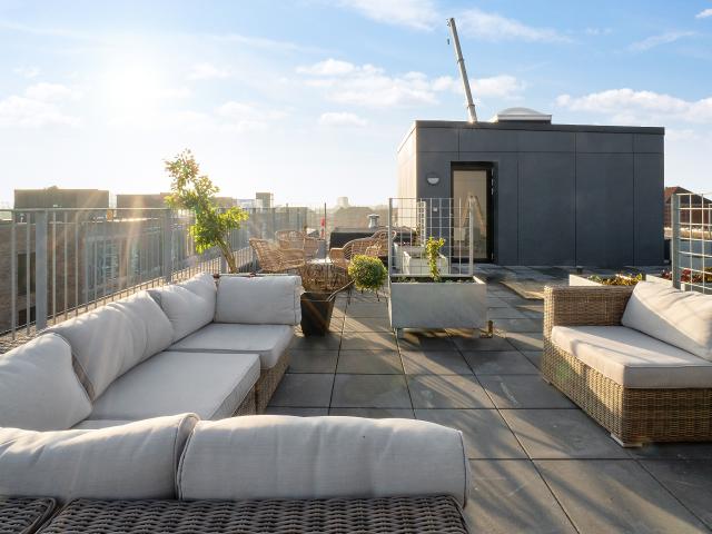 To private terrasse i smukke omgivelser i Ballerup