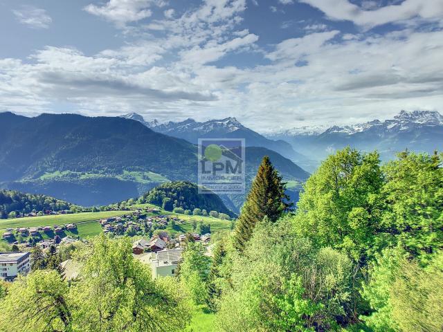 To seize, magnificent 4.5p with balcony and breathtaking view! Dreamo. Ch