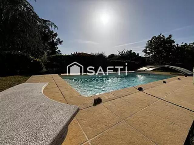 Tonneins 47400 Achat / Vente maison 8 pièces t8 piscine terrasse