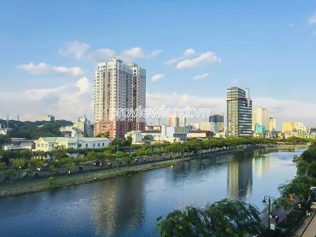 Tòa nhà Văn phòng view sông cần bán tại Quận 8 với 1 trệt 3 lầu 7 phòng
