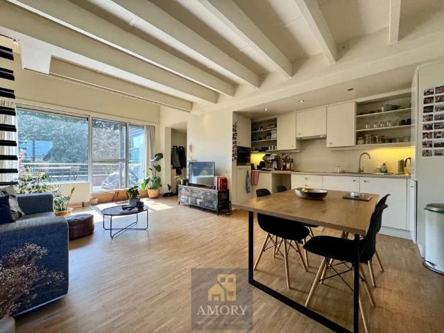 Toffe loft met 2 terrassen nabij St. Pieters Station!