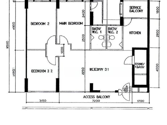 Toh Guan View Jurong East, HDB 4 Rooms