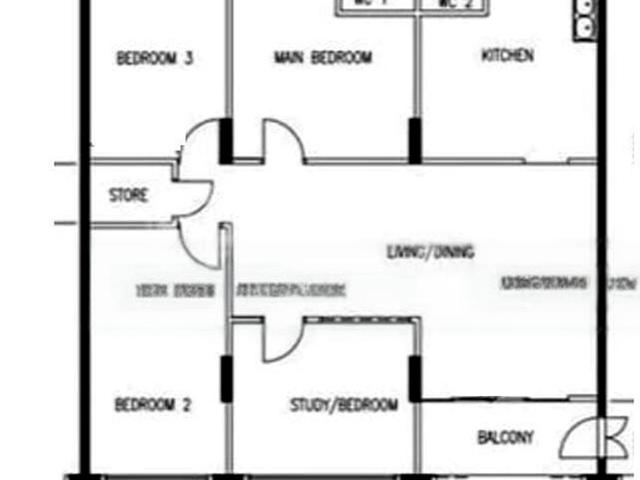 Toh Yi Drive Bukit Timah, HDB 5 Rooms