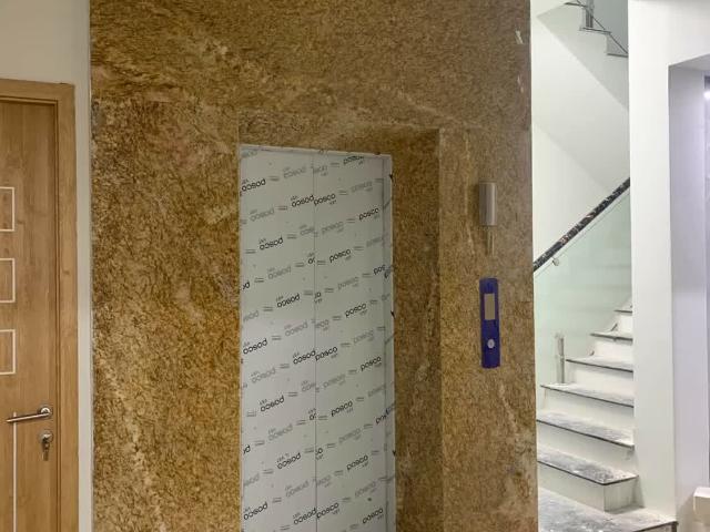 Tôi cho thuê Nhà căn góc, mới, vỉa hè, 114m2 4T, Trần Nhân Tông_45 Tr