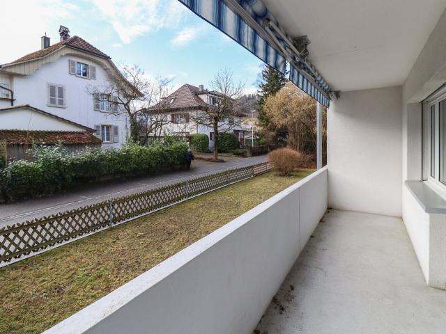 Tolle 3.5 ZW à 63 m2 im EG mit Balkon in ruhigem Quartier | dreamo. Ch