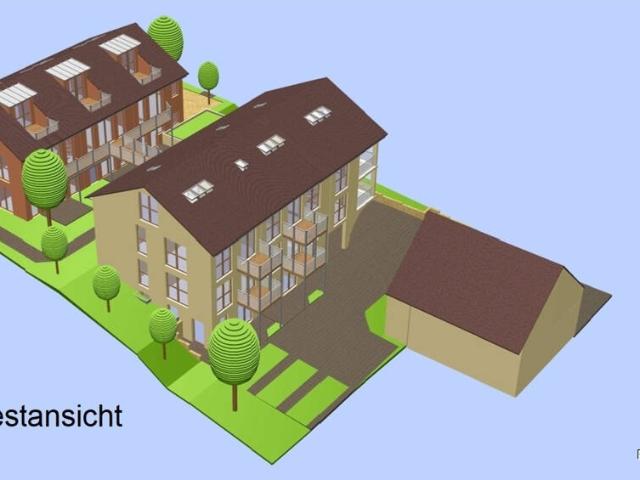 Tolle Neubau Maisonettewohnung mit 4 Zimmern und Dachterrasse in schöner Lage von Ansbach