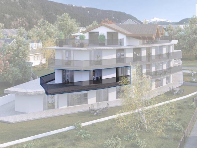 Top 11 mit WBF: Exklusive 3 Zimmer Neubauwohnung mit über 50 m² großem Panoramabalkon