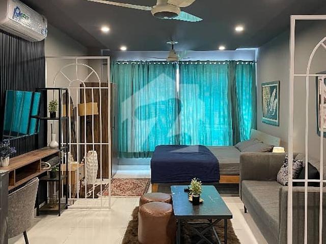 Top City 1 Islamabad Near International Fully Furnished Studio Apartment Available For Rent