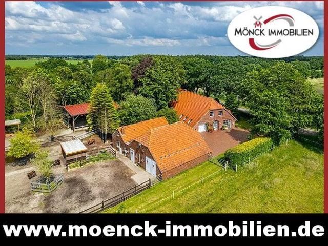 Top Angebot Pferdehof mit Reitplatz, Halle, Scheune und Landhaus