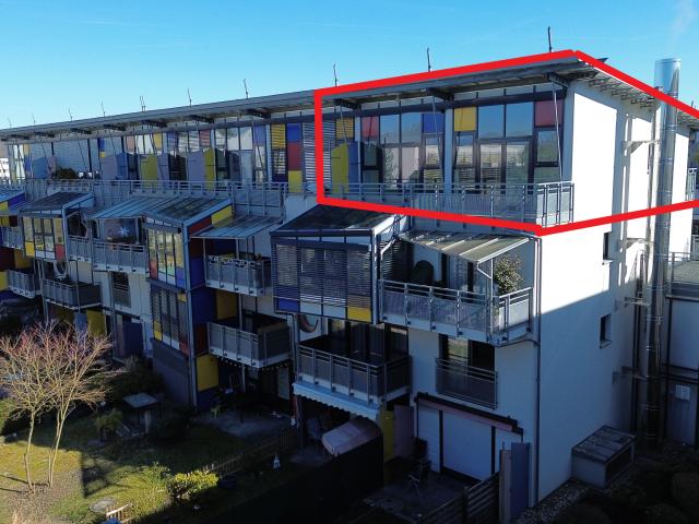 Top gelegene und bezugsfreie 3 Zimmer Penthousewohnung in Regensburg West