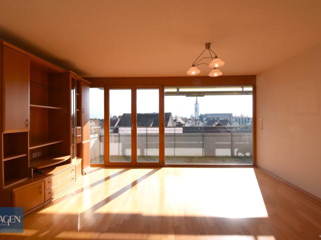 Top gepflegte 2 Zimmer Dachgeschosswohnung mit Panoramaausblick in Lustenau