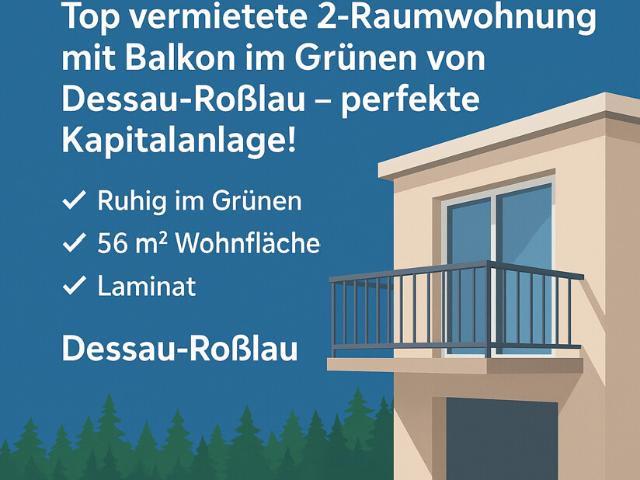 Top Kapitalanlage mit Stellplatz Eigentumswohnung mit Balkon