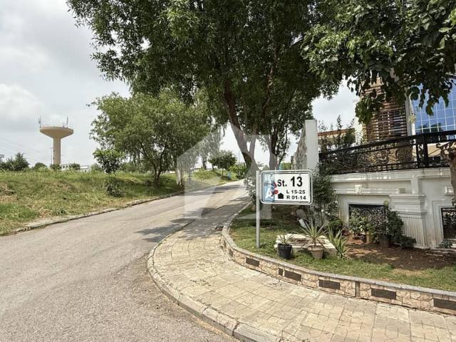 Top Height Location Sector A Street 13 Plot For Sale