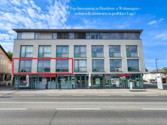 Top Investment in Dornbirn: 2 Wohnungen – Wohnen & Vermieten in perfekter Lage!