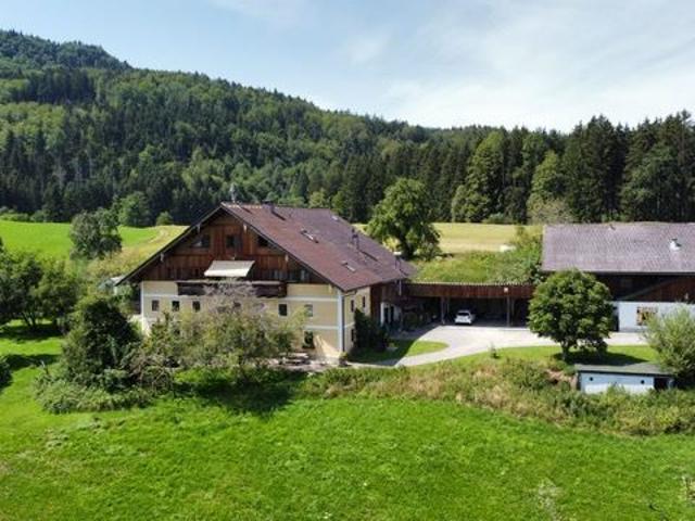 TOP: ID 726 Bauernhaus über dem Attersee mit Badeplatz !