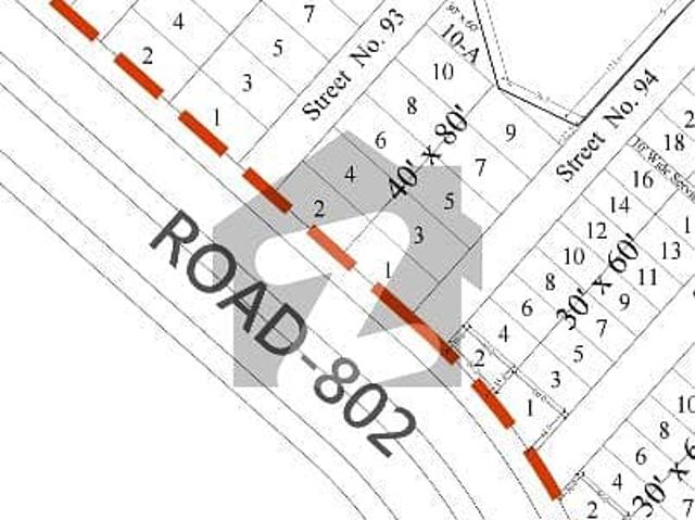 Proper Corner Top Location Plot Available For Sale in FGEHA Sector G 14/2, Islamabad