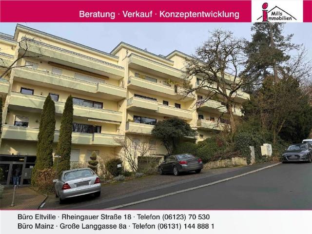 Top Lage am Neroberg 3 4 ZKB mit 2 Balkonen, Weinbergblick und Aufzug