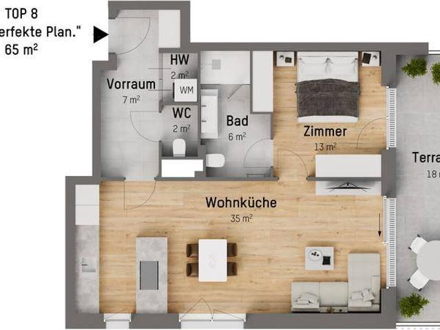 Top Lage an der U1, top ausgestattet. 2 Zimmer Wohnidyll in exklusivster Ausstattung