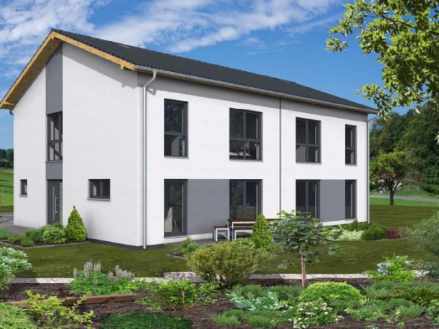 Top Lage! Massivbauweise ! Neubau einer hochwertigen Doppelhaushälfte in Frankfurt Harheim