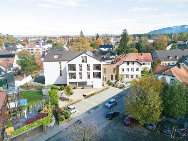 Top moderne Bürofläche mit 3 Büros und 89,36 m2: modernes Arbeiten im neuen Geschäfts und Wohnhaus Poststrasse in Hard