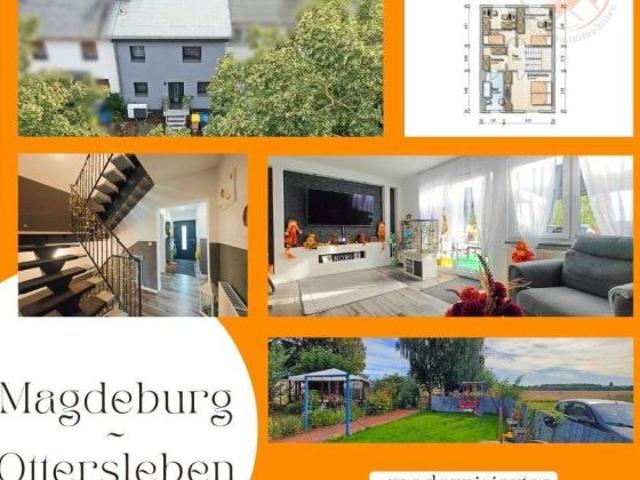 Top modernisiert Energiesparendes Reihenmittelhaus in Magdeburg Ottersleben