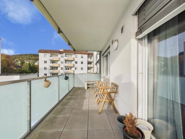 TOP MIETWOHNUNG im WOHNPARK STEYREGG mit ca.63m² Wohnfläche + XL–BALKON