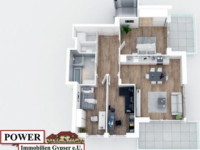 TOP: Sonnige 4 Zimmer Wohnung in Mattighofen: Ihr neues Zuhause mit 2 Balkonen!