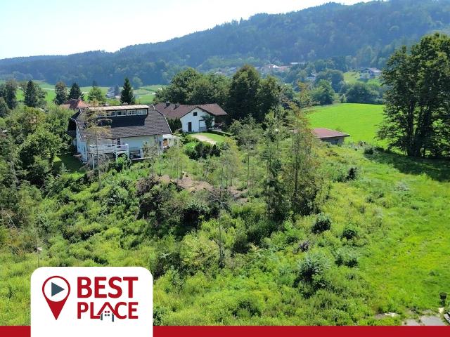 TOP: Provisionsfrei: Baugrund am Waldrand, sonnig und erhaben wie in König der Löwen, in Moosburg!