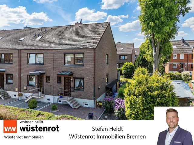 Top Reihenendhaus mit idyllischem Garten und Garage