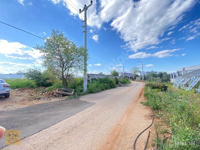 TOPALLI'DA ISPARTA YOLU YAKINI DEPO YAPIMINA UYGUN 2408 m2 ARAZİ