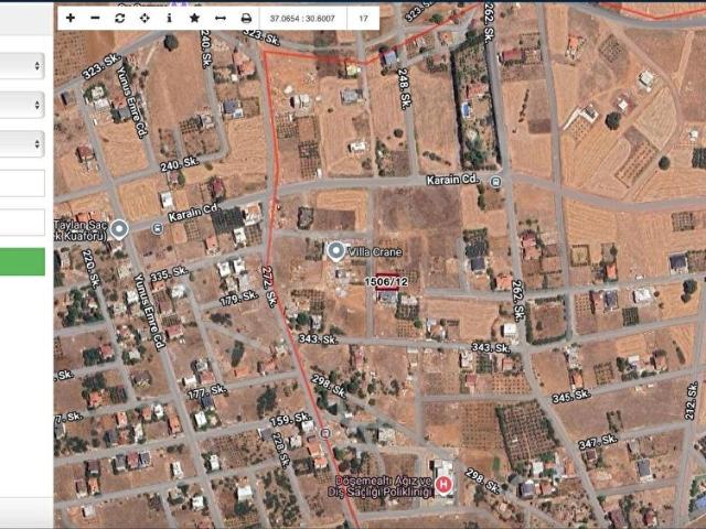 TOPCU'DAN_DÖŞEMEALTI'NDA_SATILIK 445M2 VİLLA ARSASI