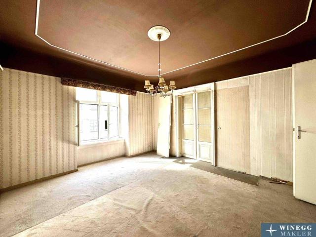 Toplage bei Neubaugasse und Mariahilfer Straße! Sanierungsbedürftiger 3 Zimmer Altbau im 2. Stock