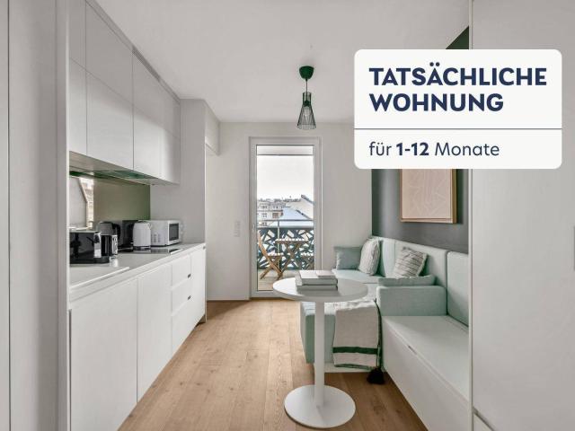 Toplage zwischen Schönbrunn & Innenstadt, Neubau Erstbezug mit Terasse, top ausgestattetes Studio VIE58