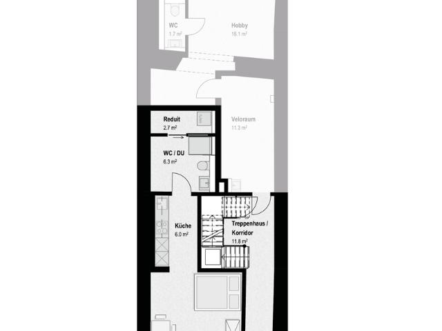 Topmodern 1½ Zimmerwohnung in der historischen Altstadt