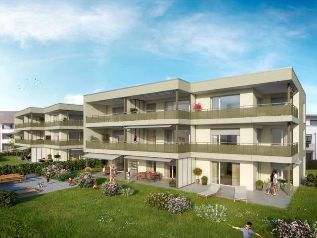 Topmoderne 4 1/2 Zimmerwohnung im Erdgeschoss