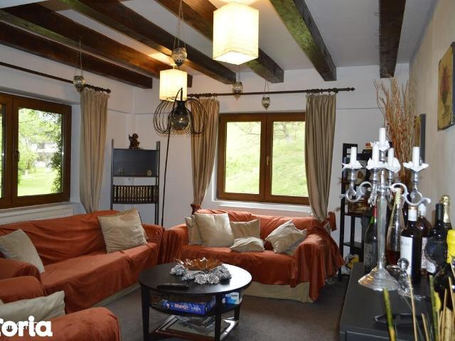 Topoloveni Casa cu teren 1500 mp langa padure, garaj, anexe