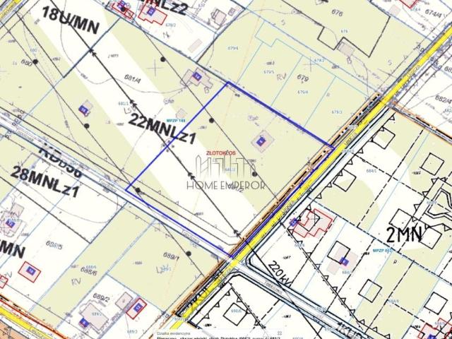 Topolowa 7 600 m², Złotokłos