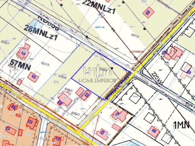 Topolowa 2 500 m², Złotokłos