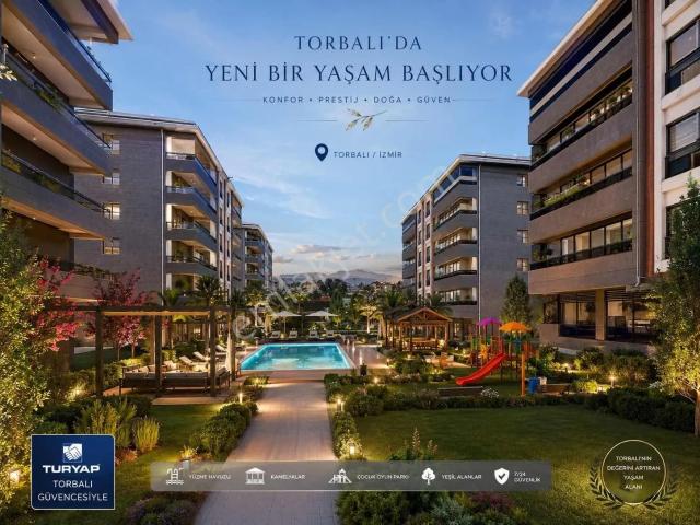 Torbalı Yedieylül Mahallesinde Geniş Lüks Satılık 3+1 Daire