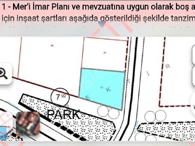 TORBALI İNÖNÜ MAHALLESİNDE SİTELER BÖLGESİNDE SATILIK 4 KAT İMARLI 441 M2 ARSA