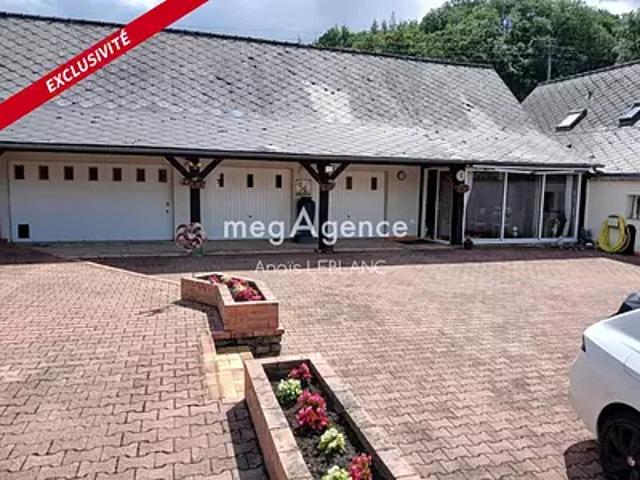 Torcé Viviers en Charnie 53270 Achat / Vente maison 6 pièces t6 terrasse cave